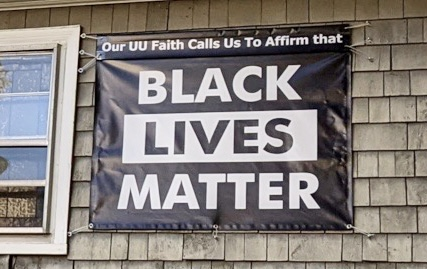 The Black Lives Banner Is Back Up!